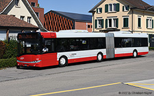 Urbino 18 | ZH 766348 | Solaris  |  Stadtbus Winterthur | PFUNGEN 22.08.2022