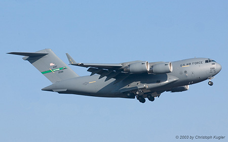 Boeing C-17A Globemaster III | 00-0181 | US Air Force | FRANKFURT (EDDF/FRA) 16.03.2003