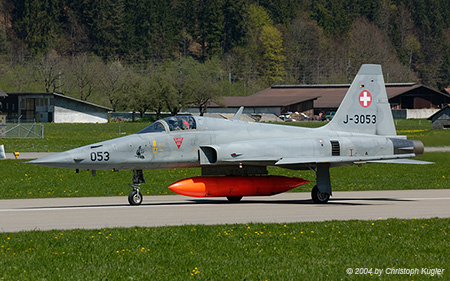 Northrop F-5E Tiger II | J-3053 | Swiss Air Force | MEIRINGEN (LSMM/---) 26.04.2004