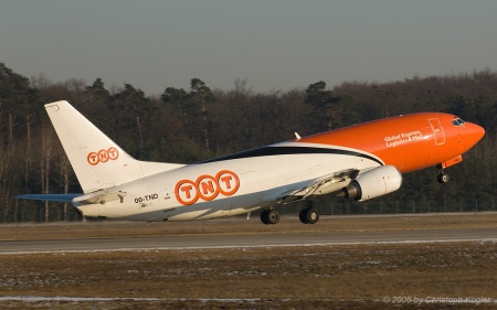 Boeing 737-301F | OO-TND | TNT Airways | FRANKFURT (EDDF/FRA) 29.01.2006