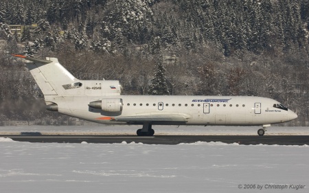 Yakovlev Yak 42 | RA-42549 | Volga Aivaexpress | INNSBRUCK-KRANEBITTEN (LOWI/INN) 07.01.2006