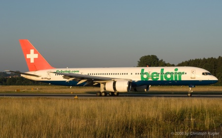 Boeing 757-2G5 | HB-IHR | Belair Airlines | Z&UUML;RICH (LSZH/ZRH) 02.07.2006