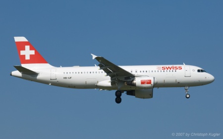 Airbus A320-214 | HB-IJF | Swiss International Air Lines | Z&UUML;RICH (LSZH/ZRH) 21.04.2007