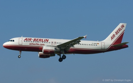 Airbus A320-214 | D-ABDQ | Air Berlin | Z&UUML;RICH (LSZH/ZRH) 08.09.2007