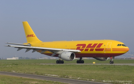 Airbus A300B4-203F | OO-DLU | DHL Air UK | BERGAMO - ORIO AL SERIO (LIME/BGY) 29.03.2008