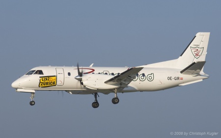 SAAB 340A | OE-GIR | Robin Hood Aviation | Z&UUML;RICH (LSZH/ZRH) 07.05.2008