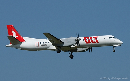 SAAB 2000 | D-AOLB | OLT | Z&UUML;RICH (LSZH/ZRH) 10.09.2009