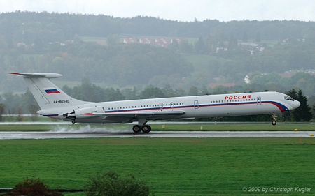 Ilyushin IL-62M | RA-86540 | Rossiya Russian Airlines | Z&UUML;RICH (LSZH/ZRH) 10.10.2009