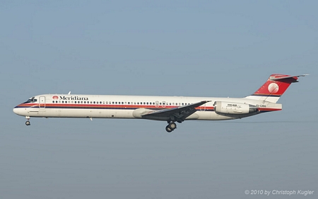 McDonnell Douglas MD-82 | EI-CRH | Meridiana | ROMA-FIUMICINO (LIRF/FCO) 26.08.2010