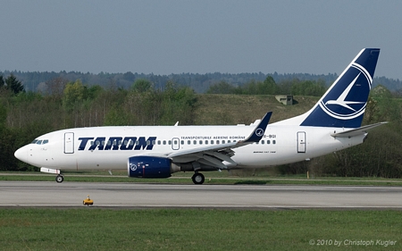 Boeing 737-78J | YR-BGI | Tarom | Z&UUML;RICH (LSZH/ZRH) 25.04.2010