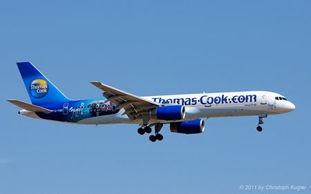 Boeing 757-236 | G-TCBC | Thomas Cook Airlines UK  |  Egypt - where is all begins sticker | PALMA DE MALLORCA (LEPA/PMI) 16.07.2011