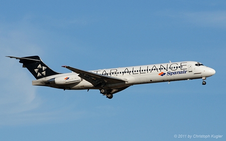 McDonnell Douglas MD-87 | EC-KJE | Spanair | PALMA DE MALLORCA (LEPA/PMI) 16.07.2011