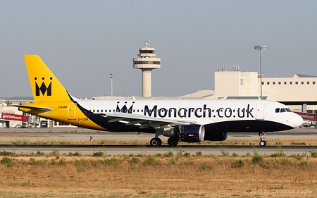 Airbus A320-214 | G-OZBK | Monarch Airlines | PALMA DE MALLORCA (LEPA/PMI) 05.07.2012