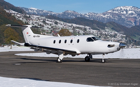 Pilatus PC-12/47E | HB-FRH | Pilatus Flugzeugwerke | BUOCHS (LSZC/BXO) 30.10.2012