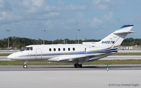 Raytheon Hawker 800XP | N405TM | untitled | FORT LAUDERDALE-HOLLYWOOD (KFLL/FLL) 08.12.2013