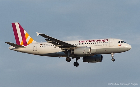 Airbus A319-132 | D-AGWQ | Germanwings | PALMA DE MALLORCA (LEPA/PMI) 13.07.2013