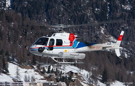 Aerospatiale AS350 B3 Ecureuil | HB-ZLG | Swiss Helicopters (Air Grischa) | SAMEDAN (LSZS/SMV) 02.03.2013