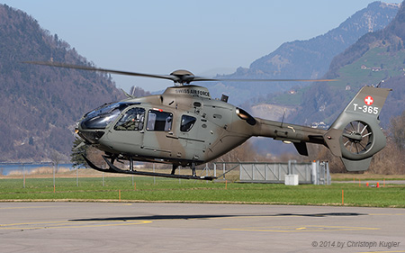 Eurocopter EC635 | T-365 | Swiss Air Force | ALPNACH (LSMA/---) 20.03.2014