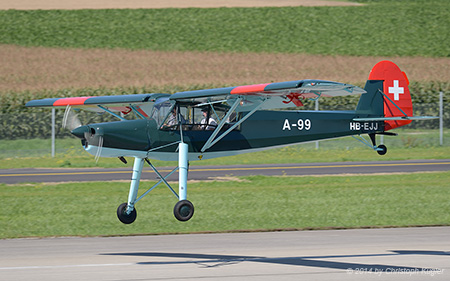 Morane-Saulnier MS.505 Criquet | HB-EJJ | private | PAYERNE (LSMP/---) 28.08.2014