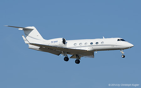 Gulfstream G450 | P4-MVP | untitled | Z&UUML;RICH (LSZH/ZRH) 09.03.2014