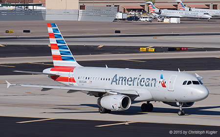 Airbus A319-132 | N835AW | American Airlines | PHOENIX SKY HARBOUR INTL (KPHX/PHX) 24.09.2015