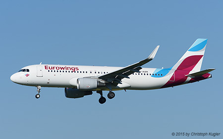 Airbus A320-214 | D-AIZR | Eurowings | Z&UUML;RICH (LSZH/ZRH) 05.06.2015