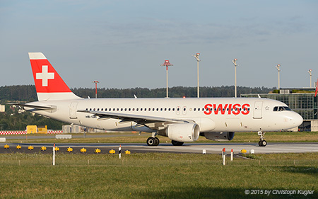Airbus A320-214 | HB-IJH | Swiss International Air Lines | Z&UUML;RICH (LSZH/ZRH) 26.07.2015