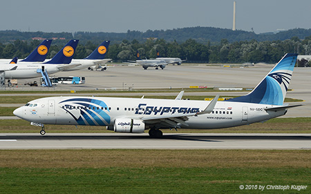 Boeing 737-866 | SU-GDC | Egyptair | M&UUML;NCHEN FRANZ-JOSEF-STRAUSS (EDDM/MUC) 28.08.2016