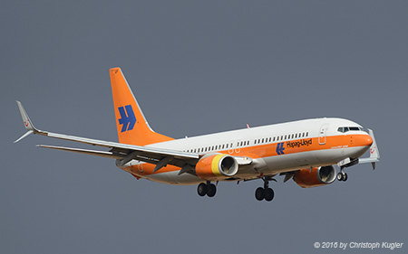 Boeing 737-8K5 | D-ATUF | TUIfly  |  Hapag-Lloyd Retro c/s | PALMA DE MALLORCA (LEPA/PMI) 14.07.2016