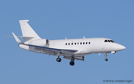 Dassault Falcon 2000LX | F-RAFD | French Air Force | Z&UUML;RICH (LSZH/ZRH) 21.01.2016