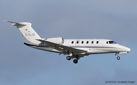 Cessna 650 Citation III | D-CLUE | untitled | Z&UUML;RICH (LSZH/ZRH) 23.01.2016