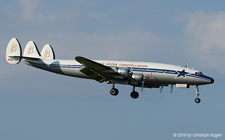 Lockheed C-121C Super Constellation | HB-RSC | private | Z&UUML;RICH (LSZH/ZRH) 08.05.2016