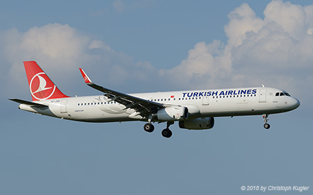 Airbus A321-231 | TC-JSS | Turkish Airlines | Z&UUML;RICH (LSZH/ZRH) 08.05.2016