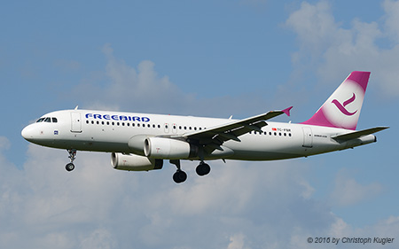 Airbus A320-232 | TC-FBR | Freebird Airlines | Z&UUML;RICH (LSZH/ZRH) 30.07.2016