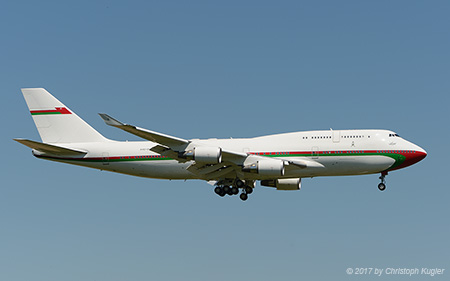 Boeing 747-430 | A4O-OMN | Oman Royal Flight | Z&UUML;RICH (LSZH/ZRH) 22.05.2017