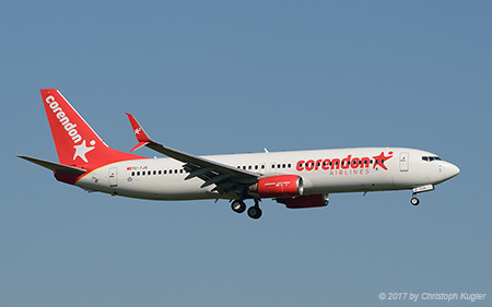 Boeing 737-86N | TC-TJS | Corendon Airlines | Z&UUML;RICH (LSZH/ZRH) 15.10.2017