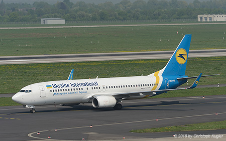 Boeing 737-84R | UR-PSF | Ukraine International Airlines | D&UUML;SSELDORF (EDDL/DUS) 21.04.2018