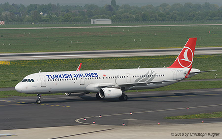 Airbus A321-231 | TC-JTH | Turkish Airlines | D&UUML;SSELDORF (EDDL/DUS) 21.04.2018