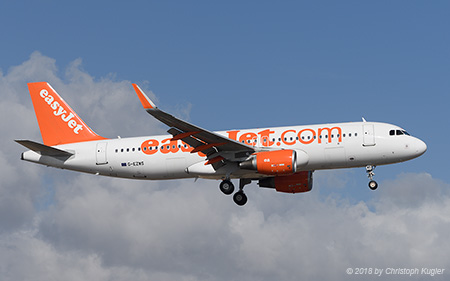 Airbus A320-214 | G-EZWS | easyJet UK | ARRECIFE-LANZAROTE (GCRR/ACE) 15.09.2018