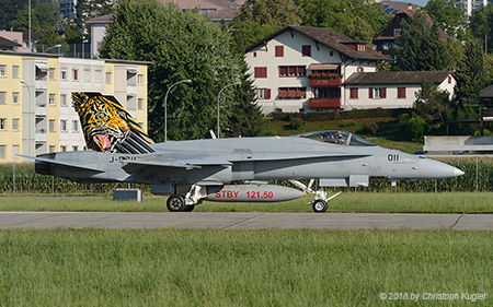 McDonnell Douglas F/A-18C Hornet | J-5011 | Swiss Air Force | EMMEN (LSME/---) 12.07.2018