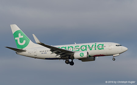 Boeing 737-7K2 | PH-XRX | Transavia | Z&UUML;RICH (LSZH/ZRH) 28.01.2018