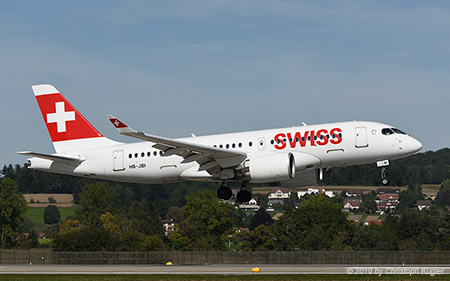 Airbus A220-100 | HB-JBI | Swiss International Air Lines | Z&UUML;RICH (LSZH/ZRH) 20.09.2019