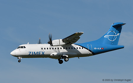 ATR 42-500 | HB-ALN | Zimex Aviation | Z&UUML;RICH (LSZH/ZRH) 13.07.2020