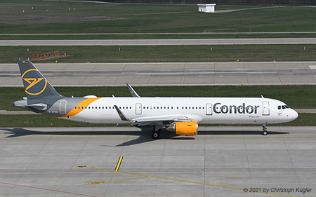 Airbus A321-211 | D-ATCC | Condor | Z&UUML;RICH (LSZH/ZRH) 02.04.2021