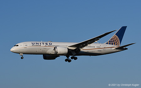 Boeing 787-8 | N26906 | United Airlines | Z&UUML;RICH (LSZH/ZRH) 08.04.2021