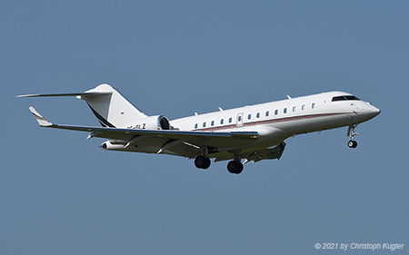 Bombardier BD.700 Global 5000 | CS-GLZ | untitled (Netjets Europe) | Z&UUML;RICH (LSZH/ZRH) 21.07.2021