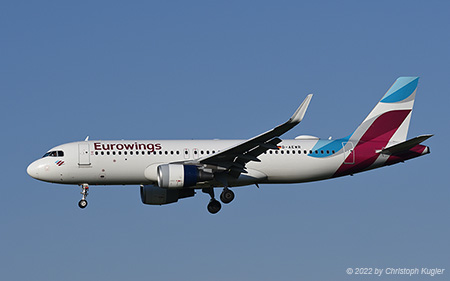 Airbus A320-214 | D-AEWR | Eurowings | Z&UUML;RICH (LSZH/ZRH) 20.04.2022