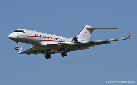 Bombardier BD.700 Global 5000 | HB-JOR | untitled (Nomad Aviation) | Z&UUML;RICH (LSZH/ZRH) 18.05.2022