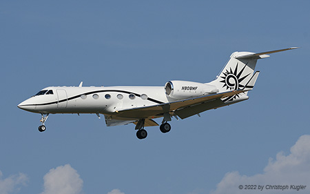 Gulfstream IV SP | N808MF | untitled | Z&UUML;RICH (LSZH/ZRH) 30.06.2022