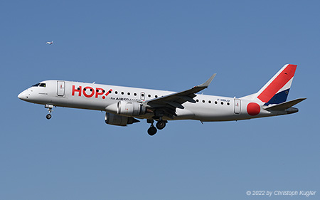 Embraer ERJ-190LR | F-HBLD | Air France HOP | Z&UUML;RICH (LSZH/ZRH) 12.08.2022